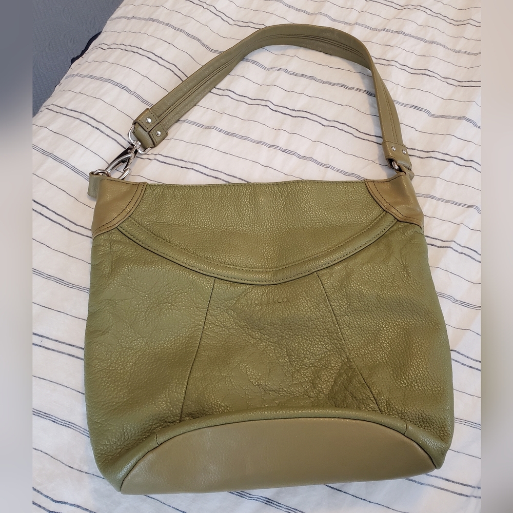 VTG Olive Green/Purple Interior Bag